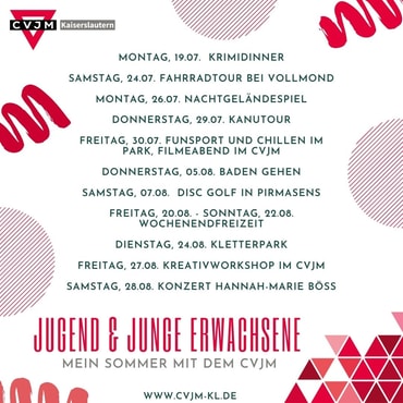Jugendaktion Sommer