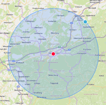 Lieferumkreis der Nikolausaktion 2026